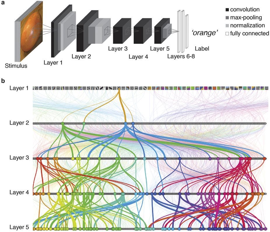 Tipos de redes neurais artificiais e suas aplicações específicas.