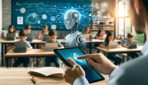 IA na educação ajudando alunos a estudar com tecnologia